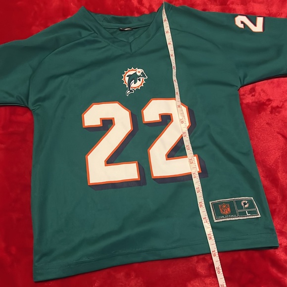 Miami dolphins 🐬 kids size jersey Bush 22 - Picture 4 of 6